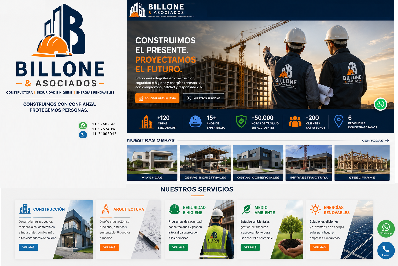 Página de inicio Billone & Asociados