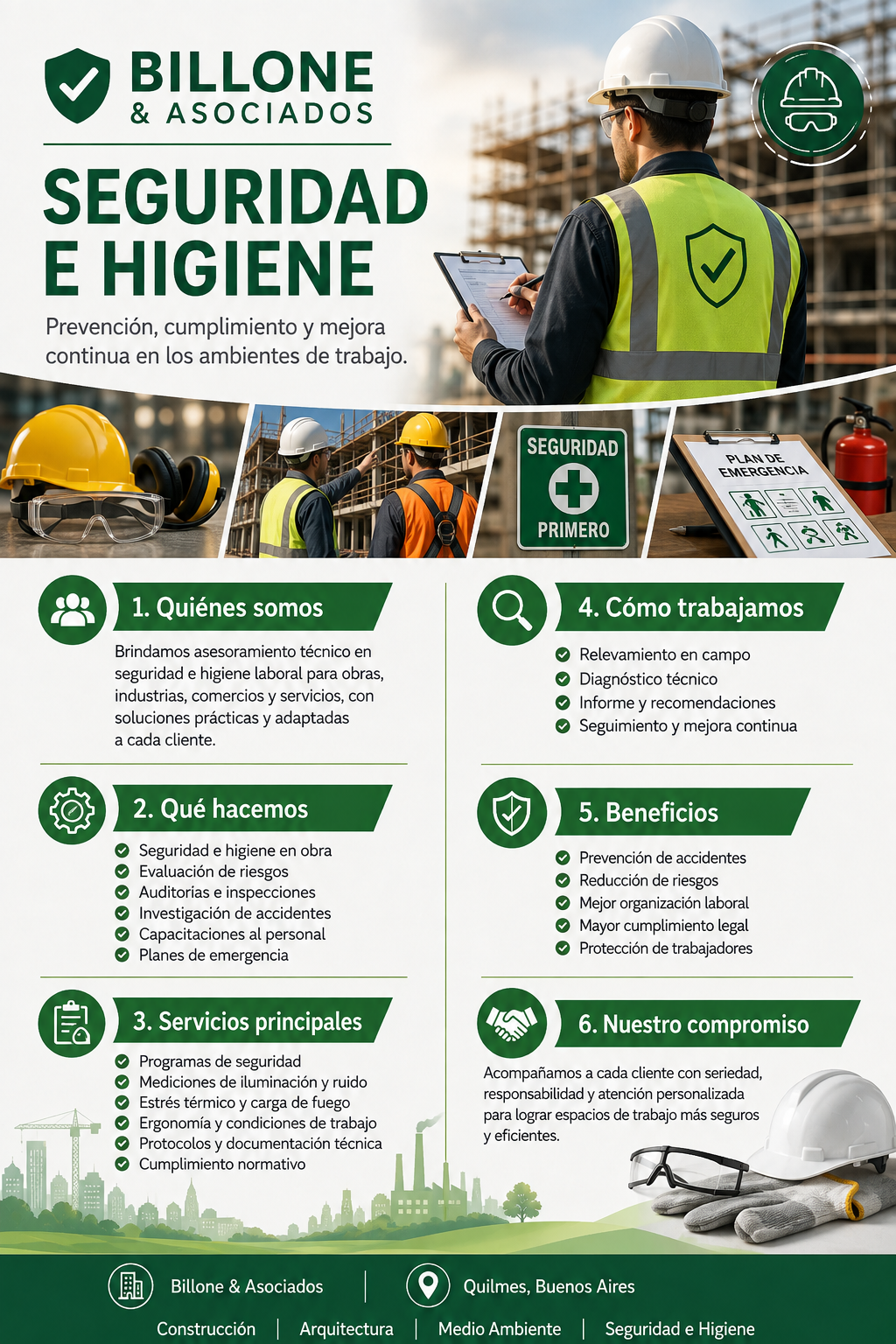 Servicios de Seguridad e Higiene de Billone y Asociados